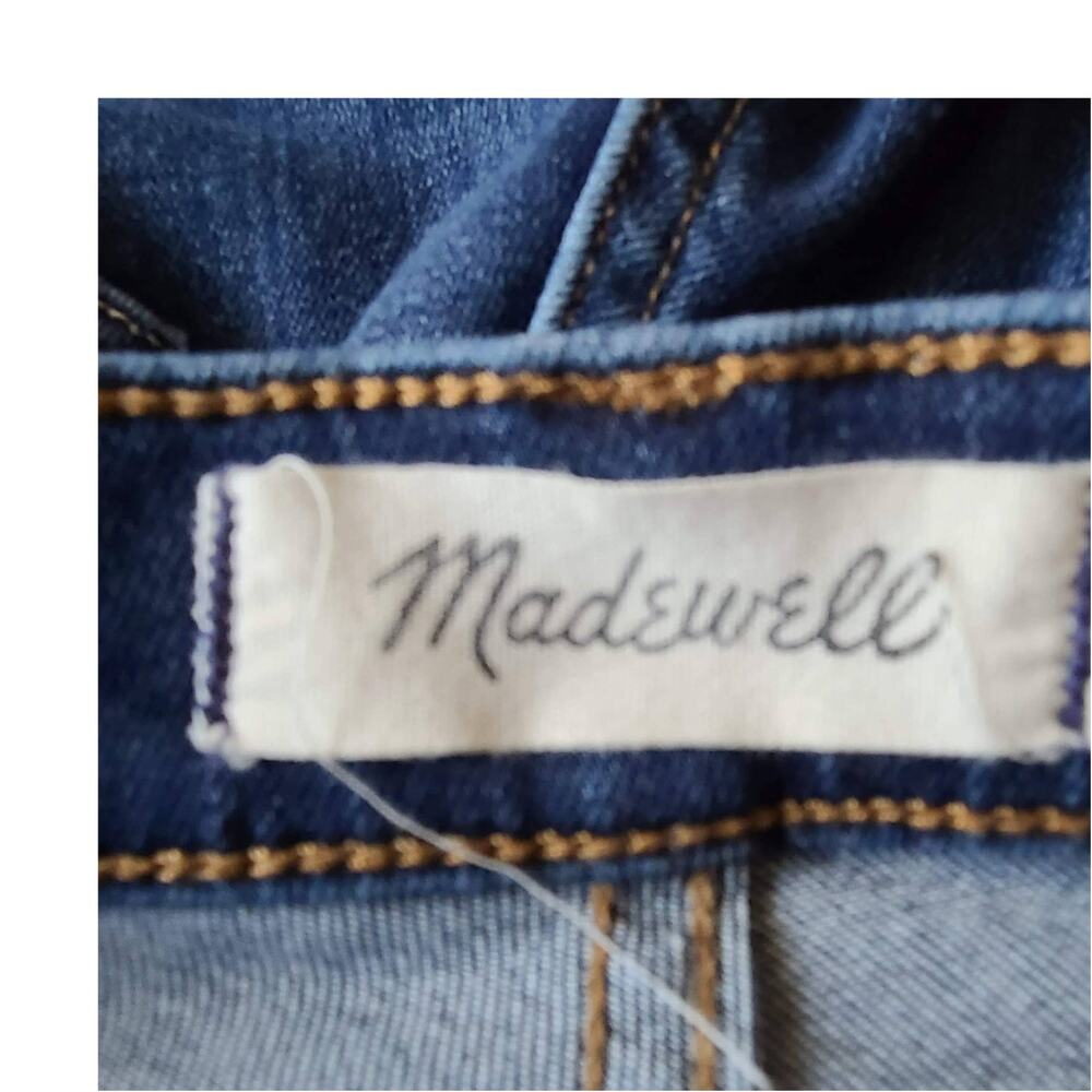 MADEWELL 10" High-Rise Skinny Jeans in Danny Wash G7391 Women's Size 27 - Picture 7 of 11